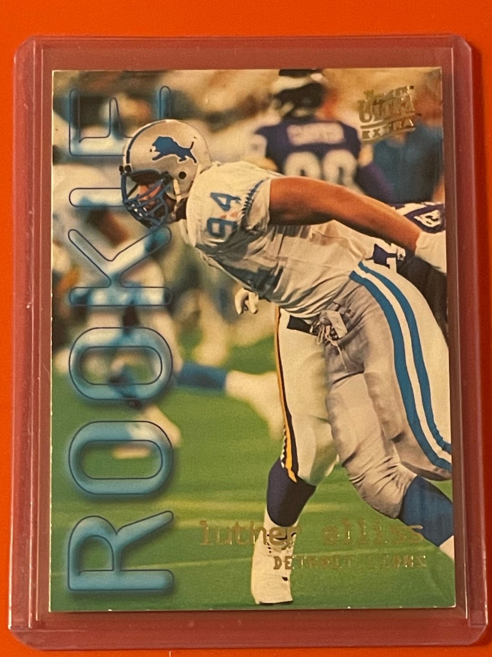 Luther Elliss #431 [Rookie] 1995 Fleer Ultra Football Trading Card